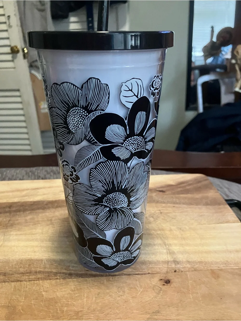 Vera Bradley Acrylic Double Wall Travel Tumbler